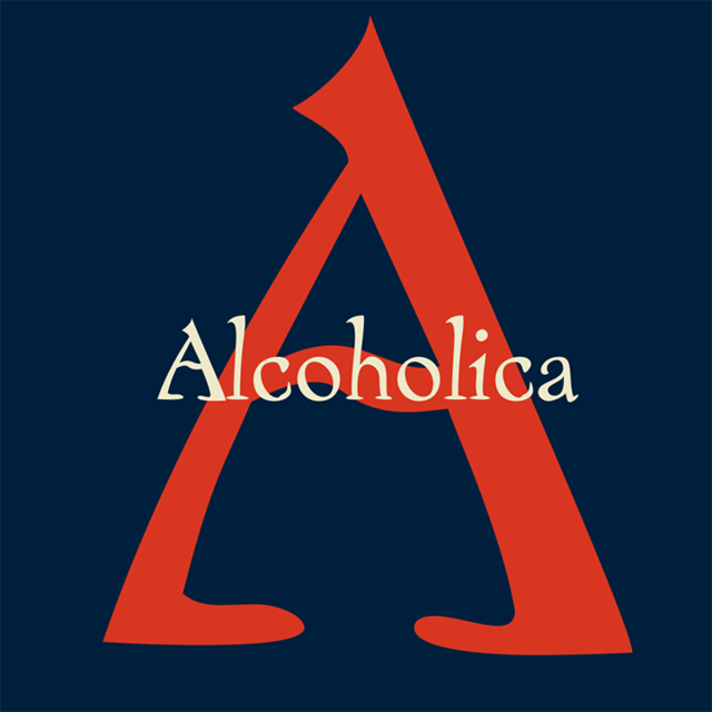 Пример шрифта Alcoholica #1